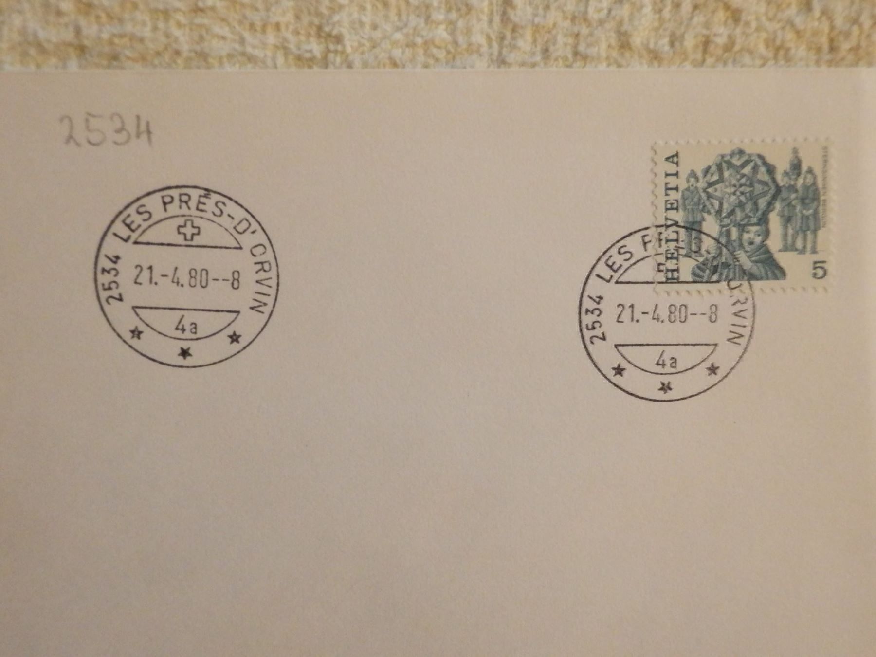 Alle Briefmarken: Lot mit 6 Bedarfsbriefen, Biel / Bienne – Gebraucht aus Ueberstorf von dinbau 5