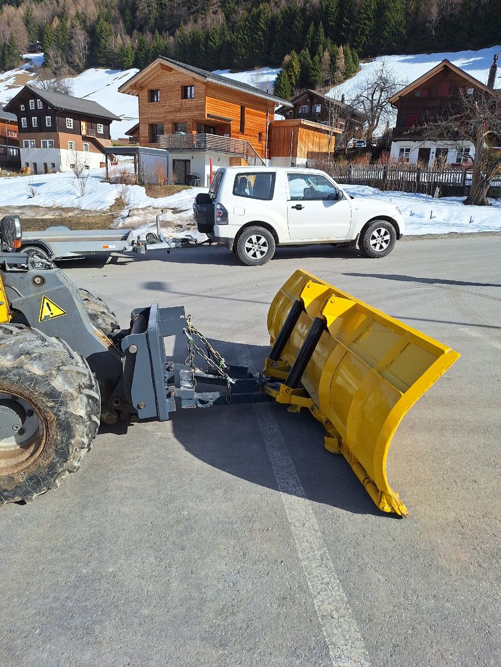 Sgombero neve: Schneepflug Schwenkbar 240cm – Usato da Ernen venduto da Biraemannli15 3
