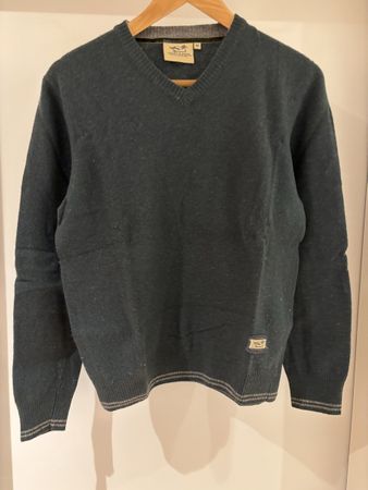 Alley & Sons Wool Sweater - Men's Medium - V Neck Warm