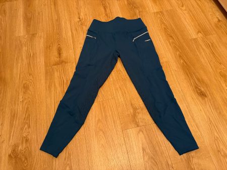 Reitleggins WeatherBeeta blau Grösse 12 guter Zustand