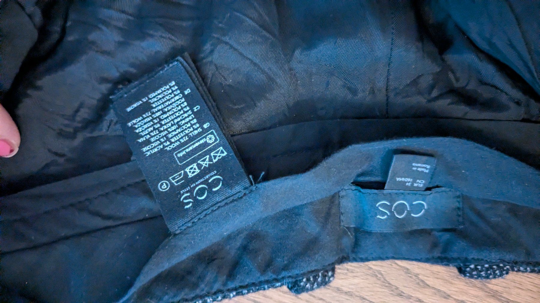 Cos Pantaloni: Culotte von COS 34 aus Wolle – Usato da Heerbrugg venduto da Bkoeppel90 2