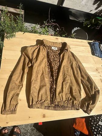 Jacke Leopardenmuster (S)