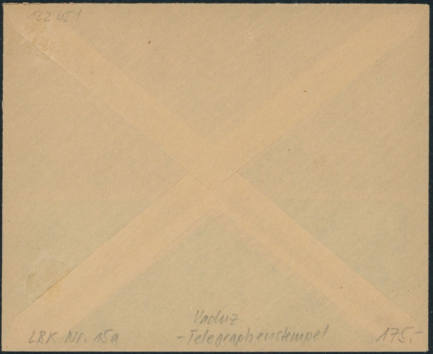 Tous les timbres: FL - Telegramm - Brief - Vaduz - Stabstempel – D'occasion à Schindellegi par leecollect 1