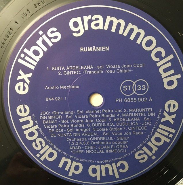 Dischi in vinile: Rumänien (LP) – Usato da Grüningen venduto da azulgrisvinyl 2
