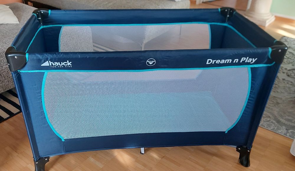 hauck Cuna de Viaje Dream N Play | Parque Infantil para Niños desde Nacimiento hasta 15 kg