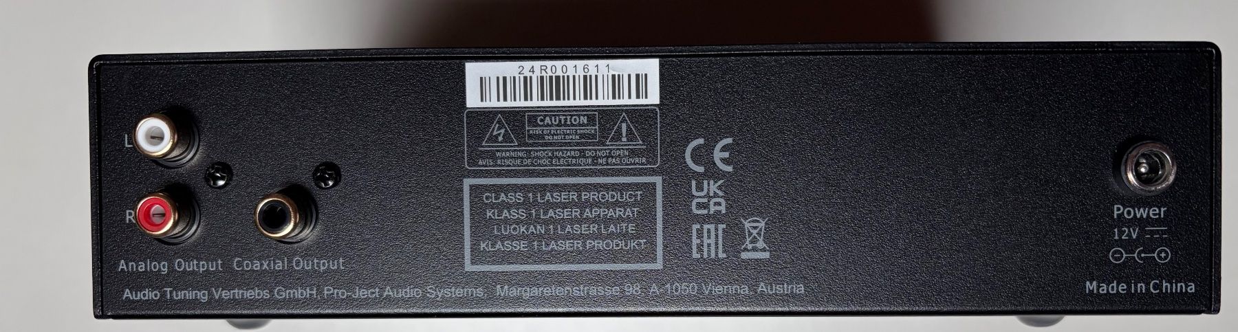 Pro-ject Systèmes audio & multimédias: Pro-Ject CD Box E CD-Player schwarz – kompakter HiFi-CD-Play – D'occasion à Richterswil par Ste55 1