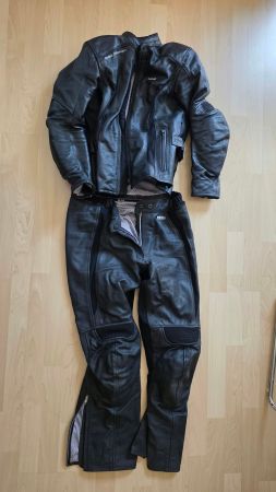 Motorrad anzug komi bekleidung jacke 36 hose 21 leder FLM