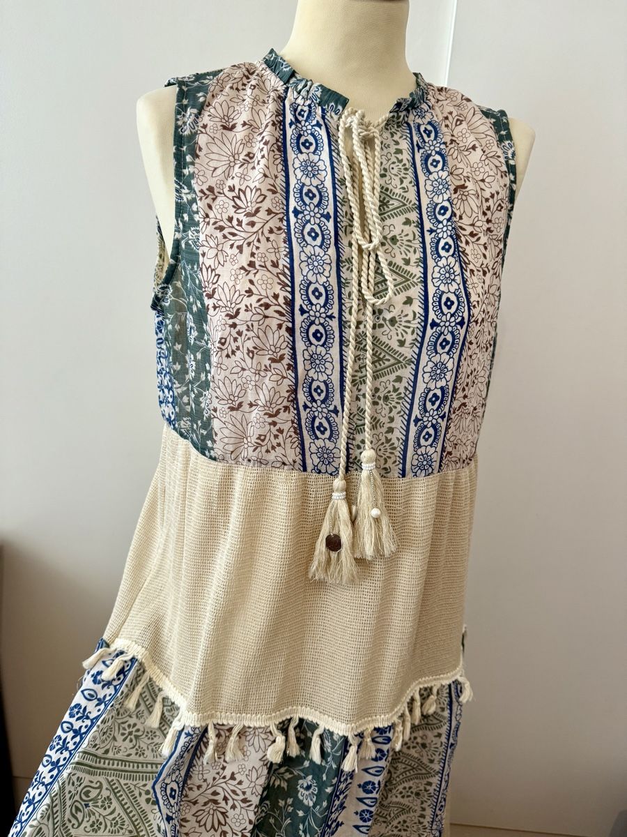 Kleider: Longue robe bimatière – Neu und originalverpackt aus Le Locle von tchanatakoua 3