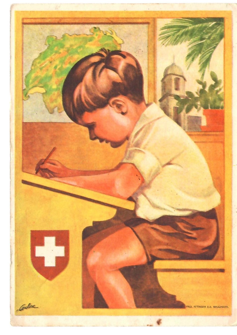 Cartoline postali: Bundesfeier - 1930 – Usato da Zweisimmen venduto da jakobsweg