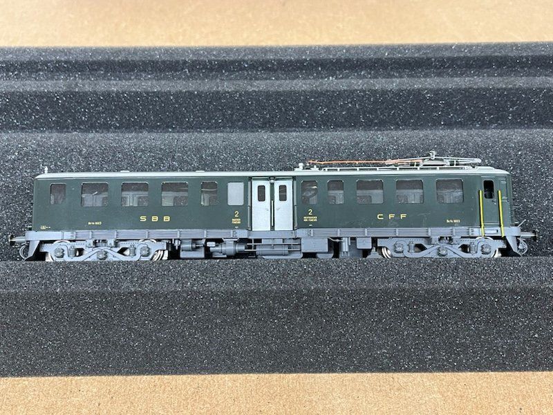 Fulgurex Modellini di ferrovie: SBB Be 4/6 Triebwagen Fulgurex DC – Usato da Büsserach venduto da ModellbahnDepot 1