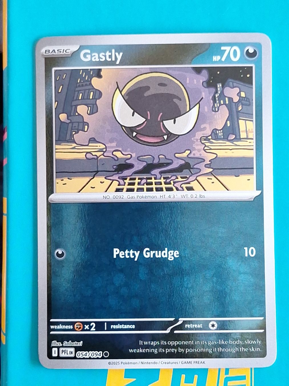 Pokémon Carte collezionabili: Gastly - Reverse Holo - Pokemon Phantasmal Flames – Usato da Altstätten SG venduto da GGsGameshop