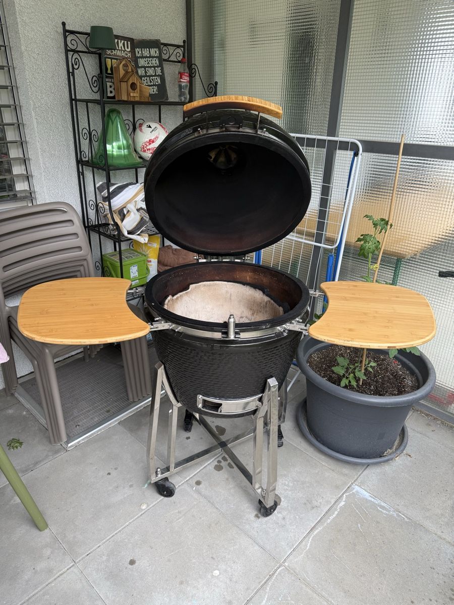 Griglie: Keramikgrill KAMADO Black Edition – Usato da Thun venduto da tarja22 3