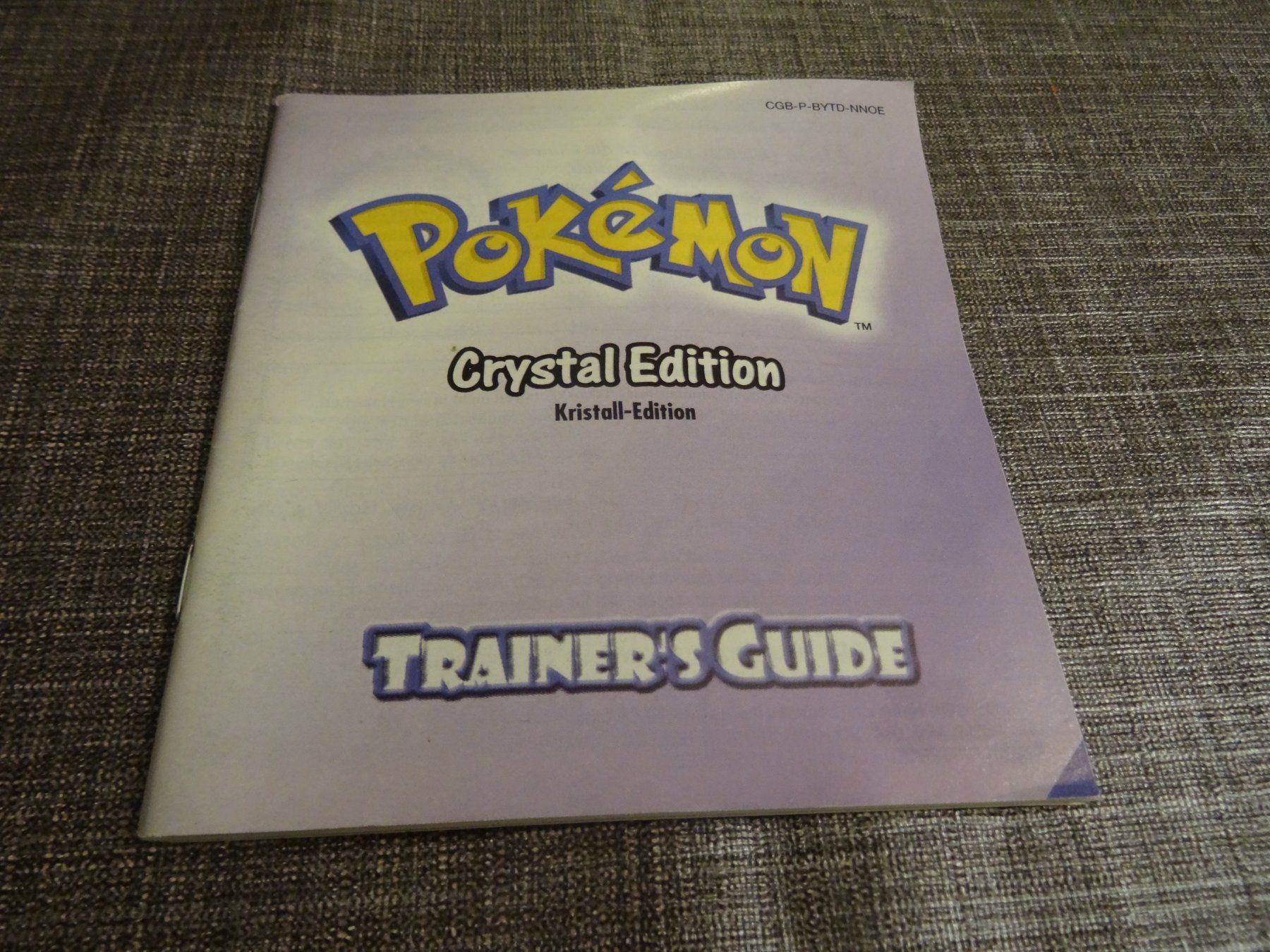Pokémon Giochi: Pokemon Kristall Edition Trainer's Guide Spielanleitung – Usato da Olten venduto da Disc-Ausverkauf