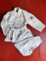 Taekwondo Kampfsportanzug Black Belt Grösse 160