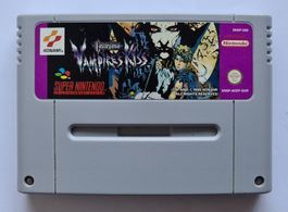 🧛Castlevania Vampire's Kiss Vampires ☠️ SNES EUR 👉 RARITÄT