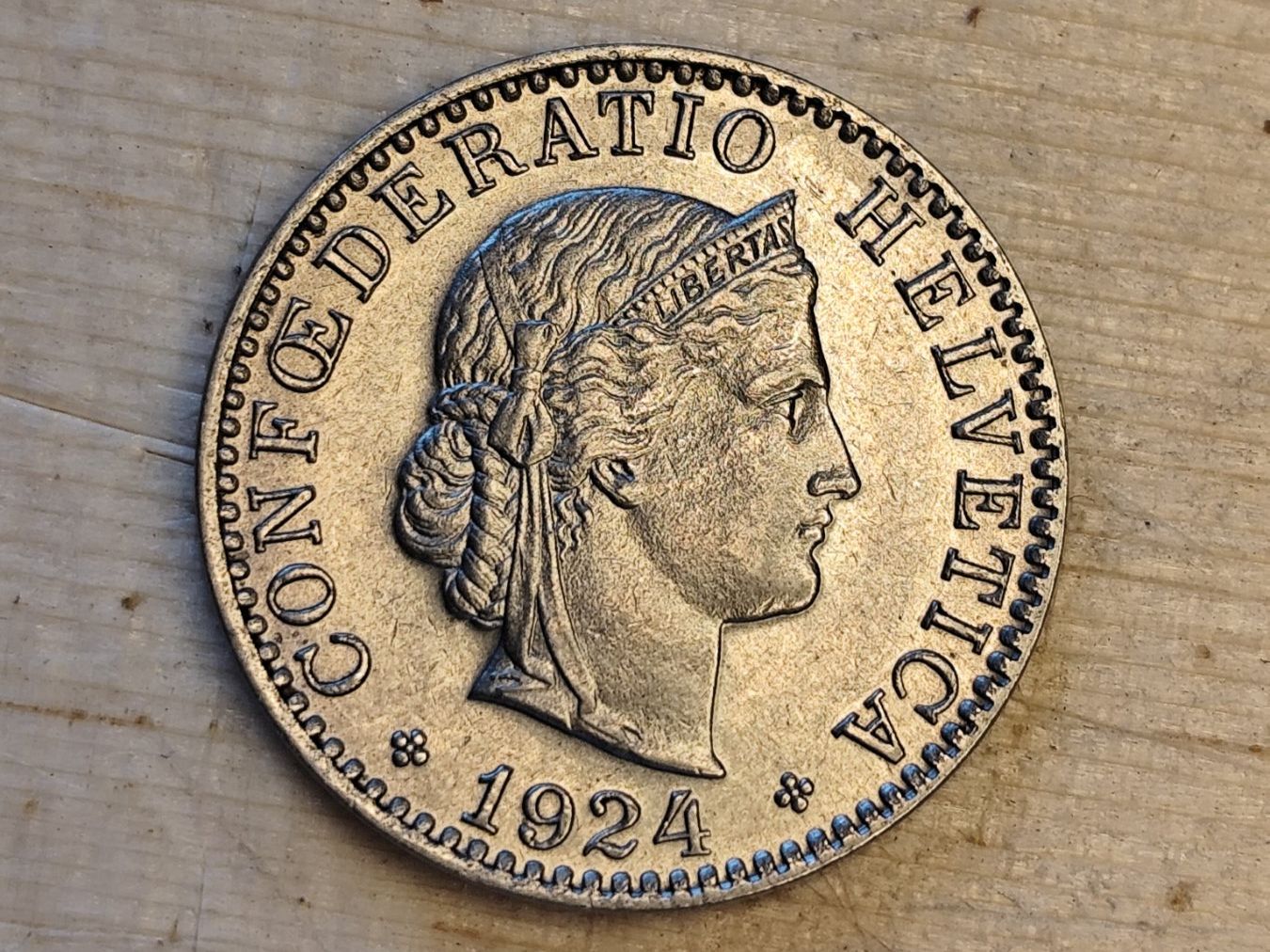 Tutti le monete: ==> 20 Rp 1924 vz <== – Usato da Bern venduto da b.man_is_back