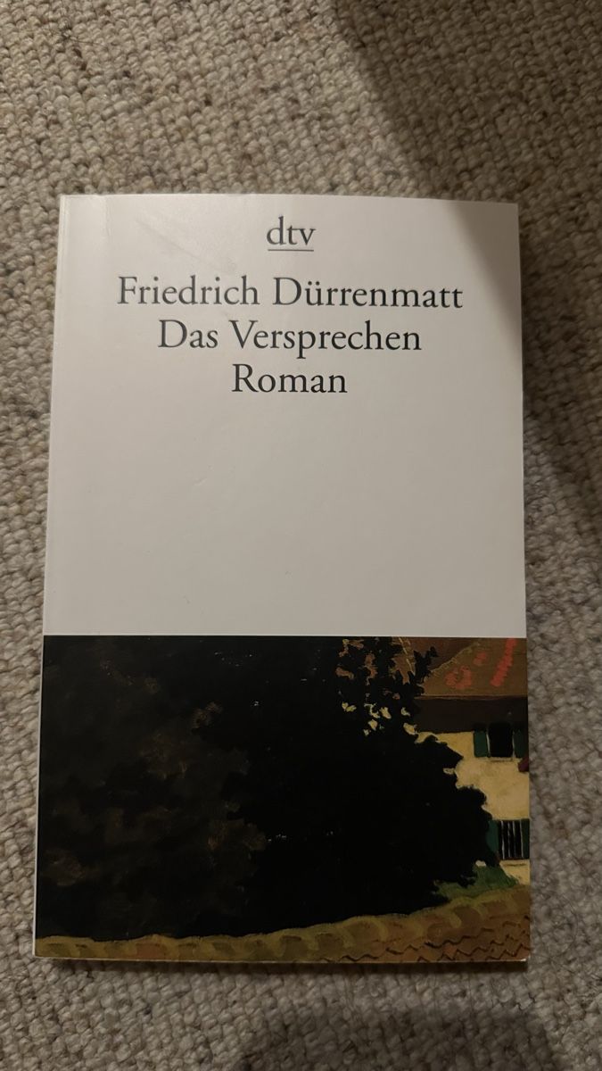 Libri: Friedrich Dürrenmatt Das Versprechen Roman dtv – Usato da Wettingen venduto da adr_p7zx