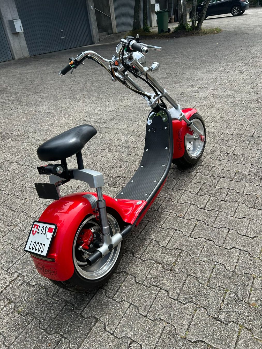 Scooters: E-Roller, E-Chopper gebraucht – Gebraucht aus Gutenswil von eule555 2