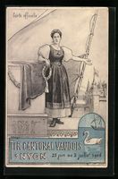 Nyon, Tir Cantonal Vaudois 1906, Frau mi