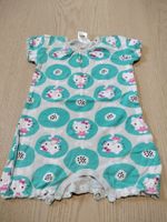 Kurzarm-Body Pyjama Grösse 74/80