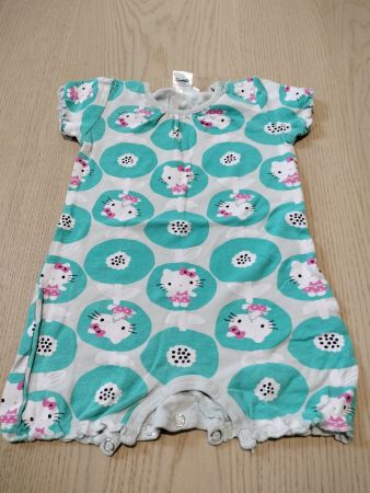 Kurzarm-Body Pyjama Grösse 74/80