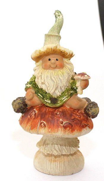 Statuette: Wichtel auf Pilz – Nuovo (secondo la descrizione) da Schlatt TG venduto da kreativ-atelier
