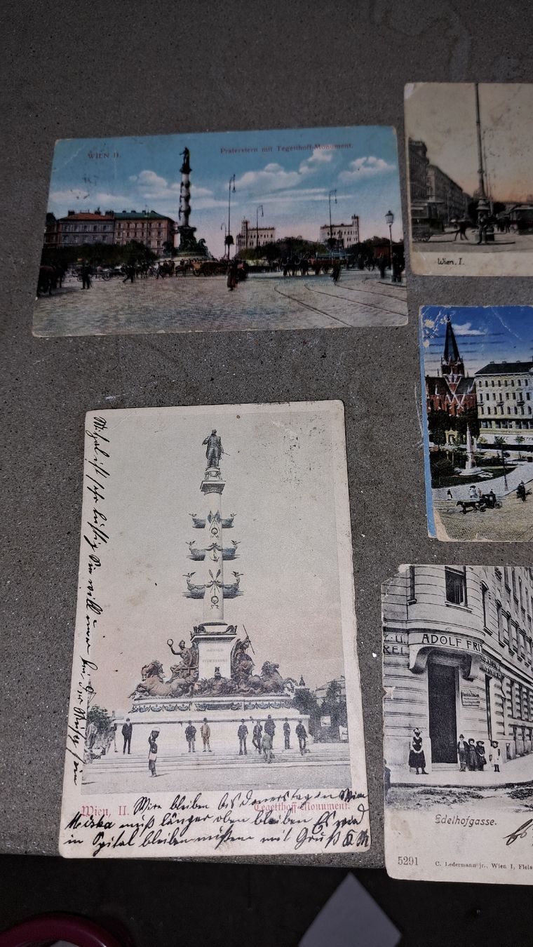 Cartoline postali: Antike Ansichtskarten WOEN 7 stk – Usato da Kölliken venduto da Upcycling-by-Mc-TAM 1