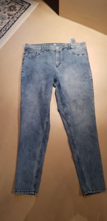 Jeggins Jeansblau, Gr. 48