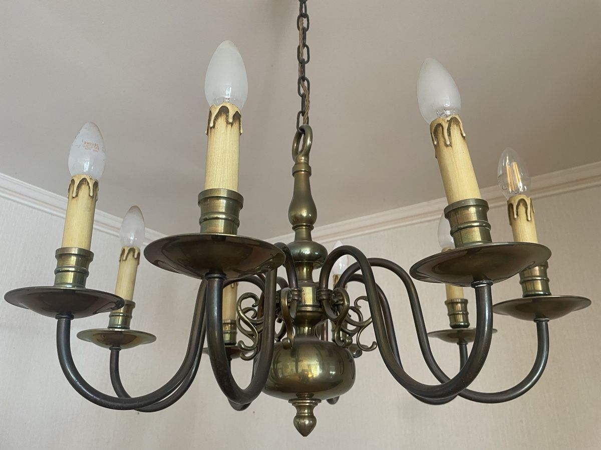 Lampen: Lot de 3 luminaires anciens – Gebraucht aus Vernier von Cocopschit