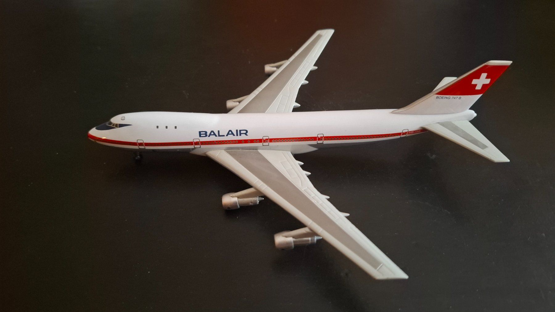 Swissair Kit di modellismo & Modellini statici: B747-200 SWISSAIR / BALAIR – Nuovo e nell'imballaggio originale da Morges venduto da iljamuromez 1