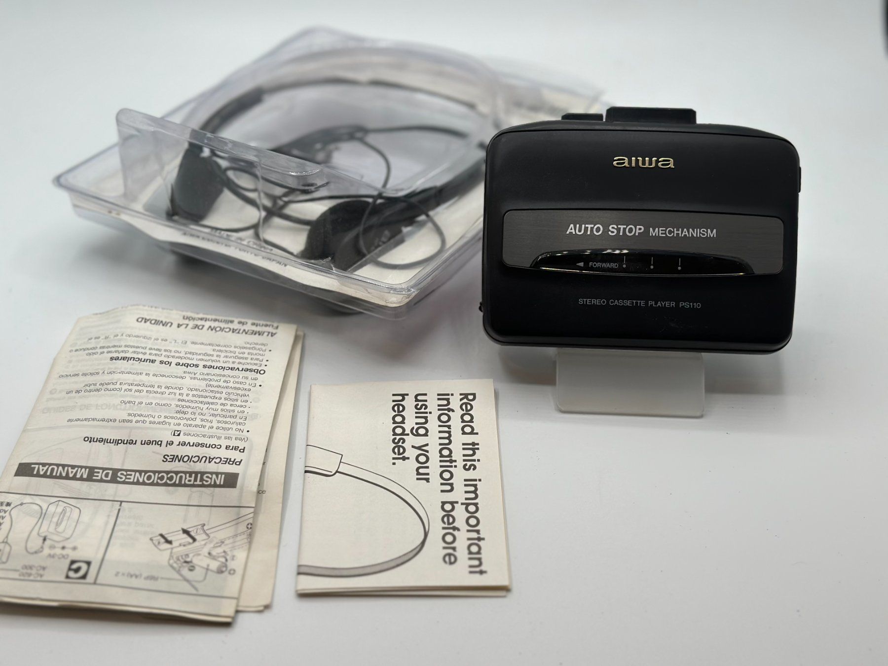 Baladeur K7 Philips AQ6485 Walkman - Neuf, Jamais Utilisé, Testé OK