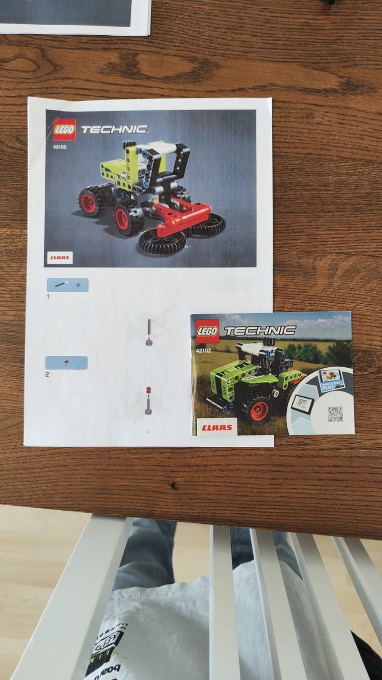 Technics Kit di costruzioni: Lego Technic mini Claas Traktor (2 Modelle) – Usato da Tann venduto da ansure75 4