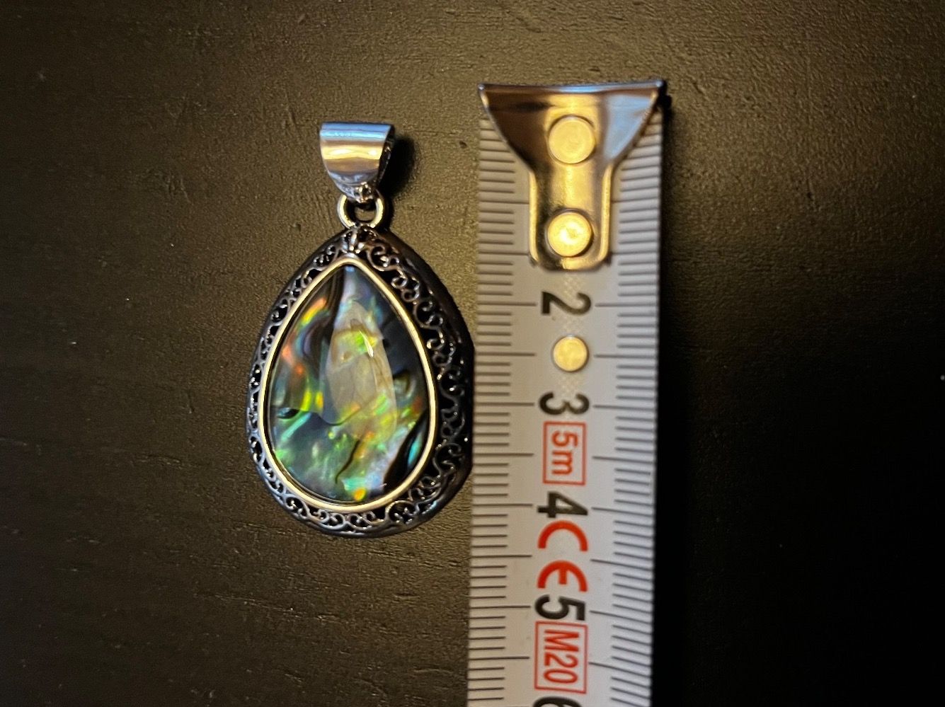 Ciondoli: Amulett/ Anhänger mit Perlmutt (mit Schnur) – Nuovo (secondo la descrizione) da Gams venduto da Mariawicca 5