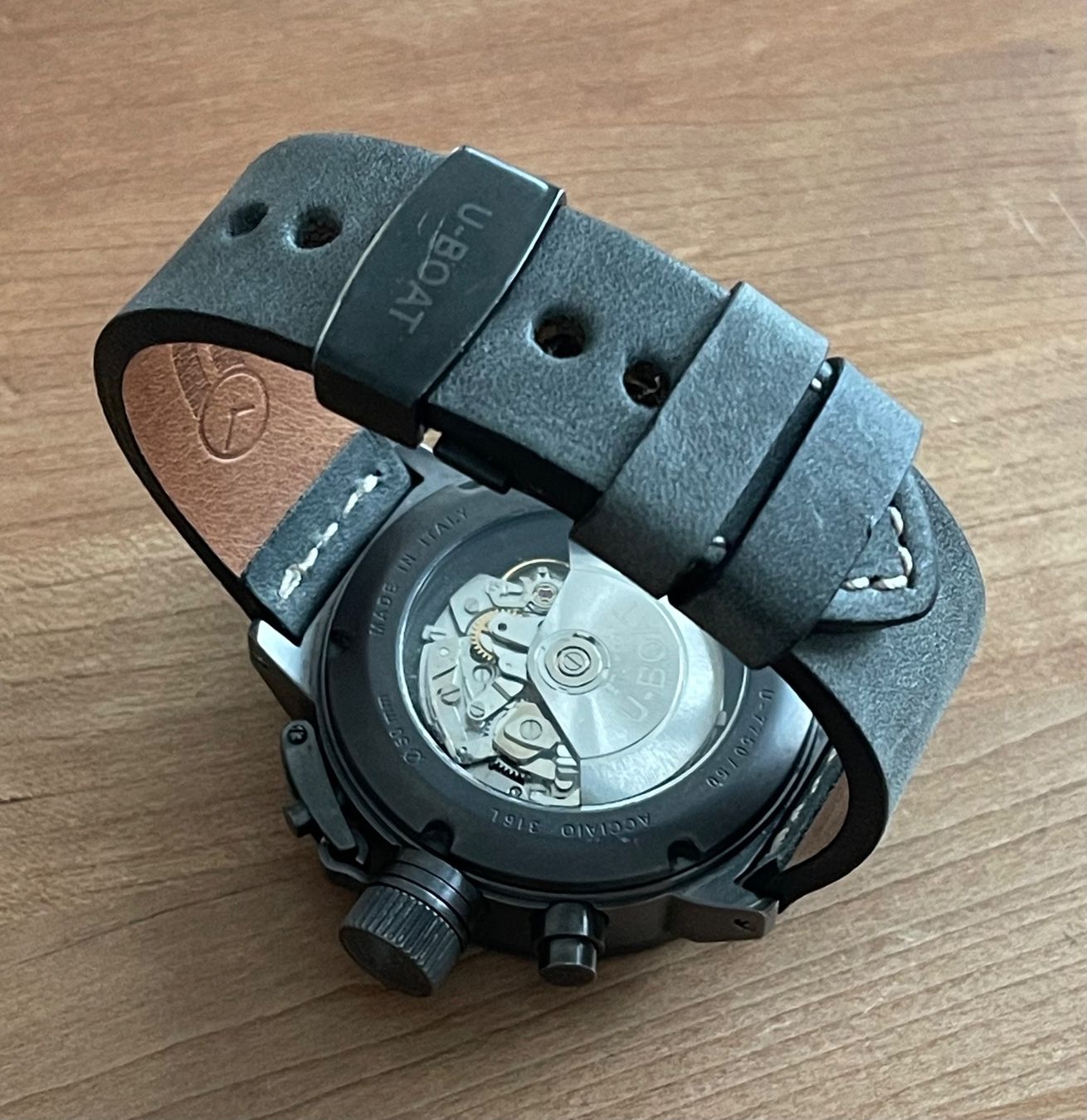 Orologi: U-BOAT Flightdeck U7750/50 Automatic Chronograph Ref. 5298 – Usato da Embrach venduto da Canderau 7