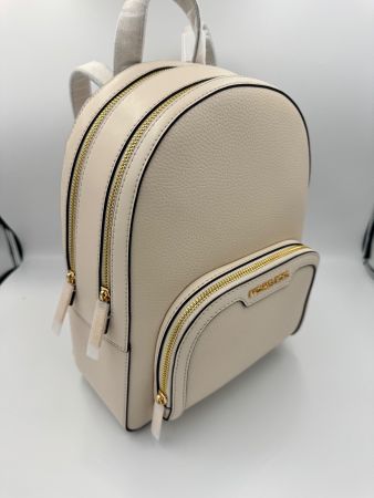 Michael Kors Rucksack light cream