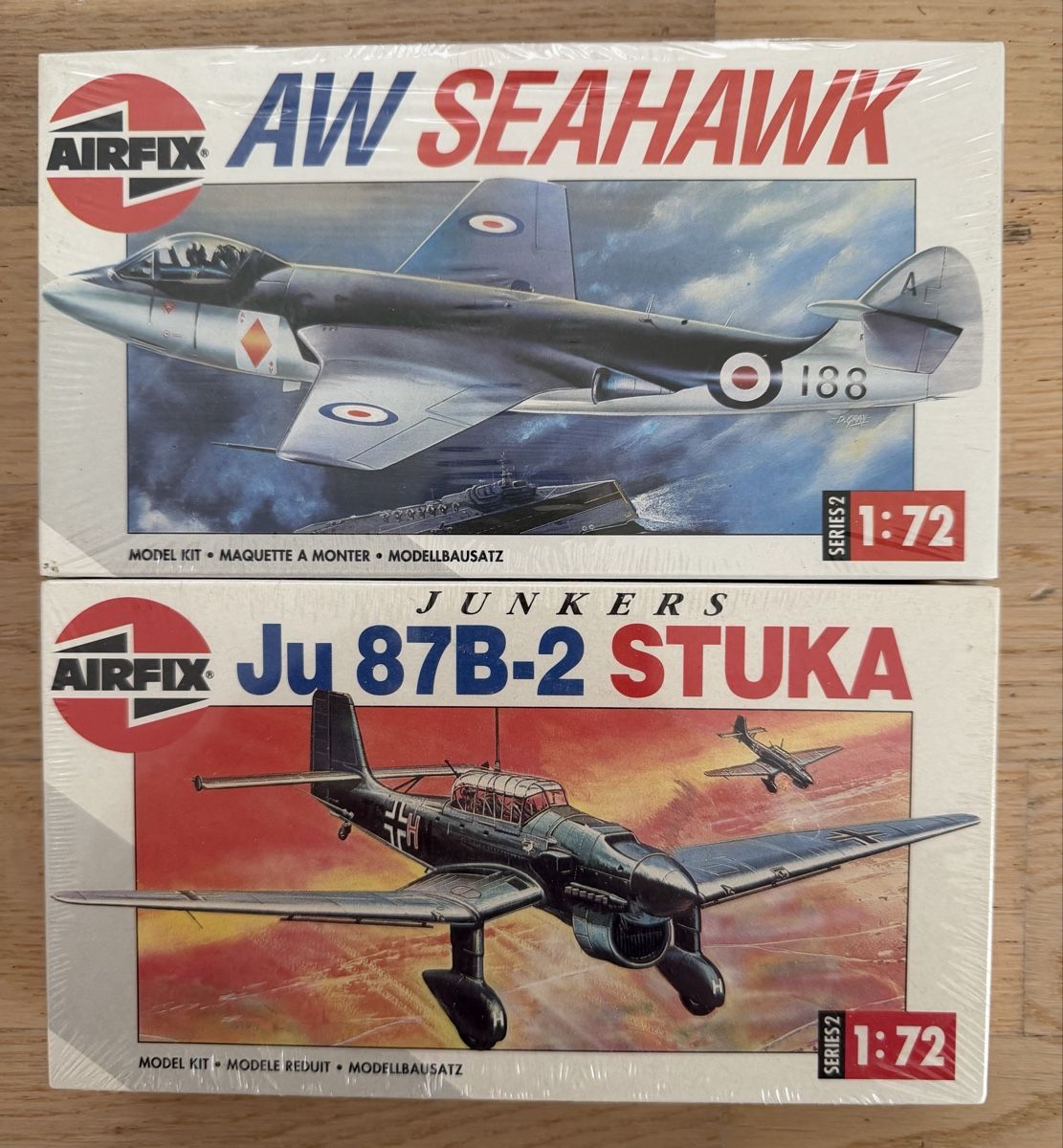 Airfix Modellbausätze & Standmodelle: Airfix Seahawk& Stuka 1:72 – Gebraucht aus Rorschach von mar_nl6c