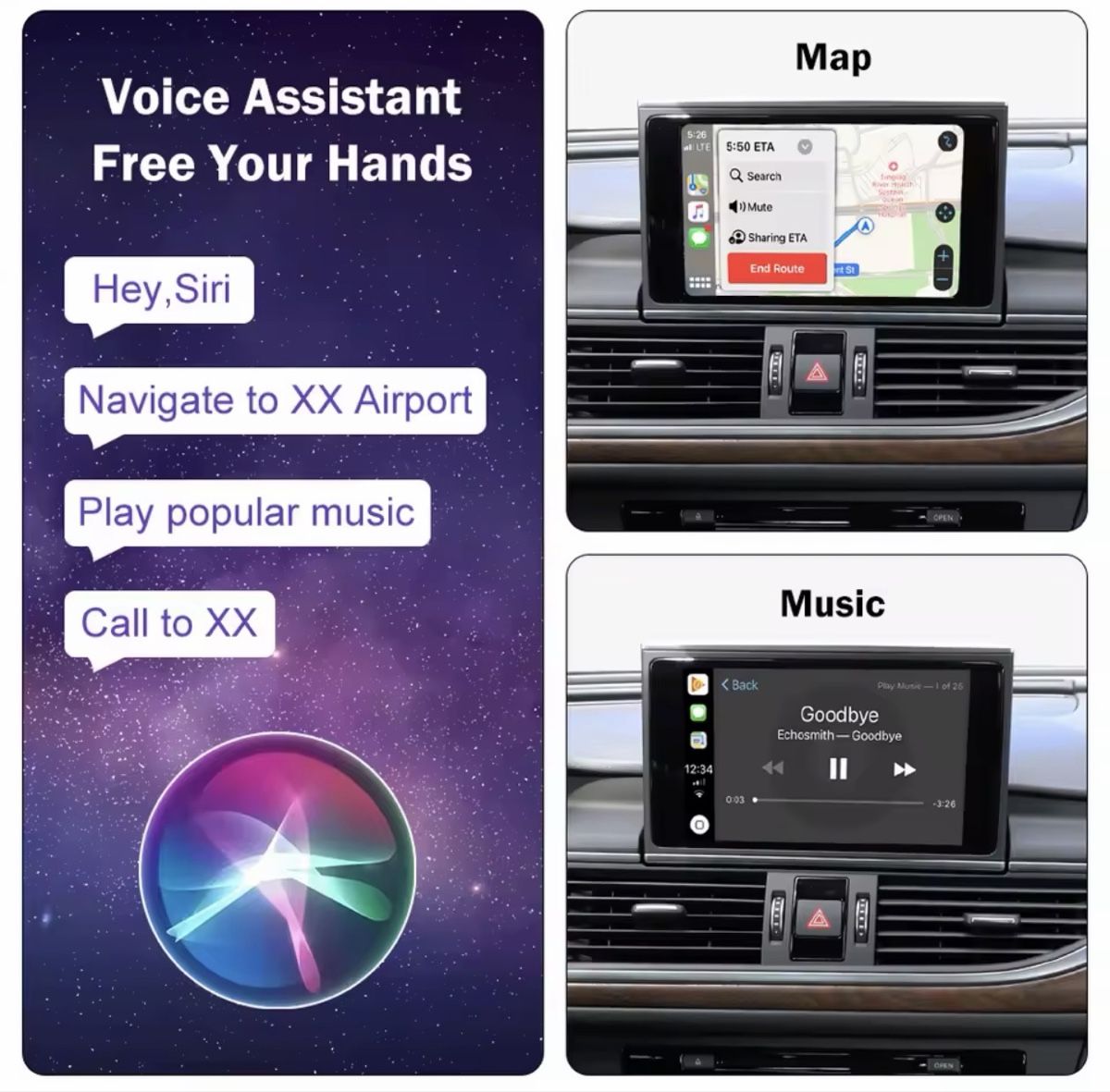 Sistemi audio & multimediali: Carplay Android Auto Modul Audi MMI 3G+ gebraucht – Usato da Wynau venduto da das_9ppf 3