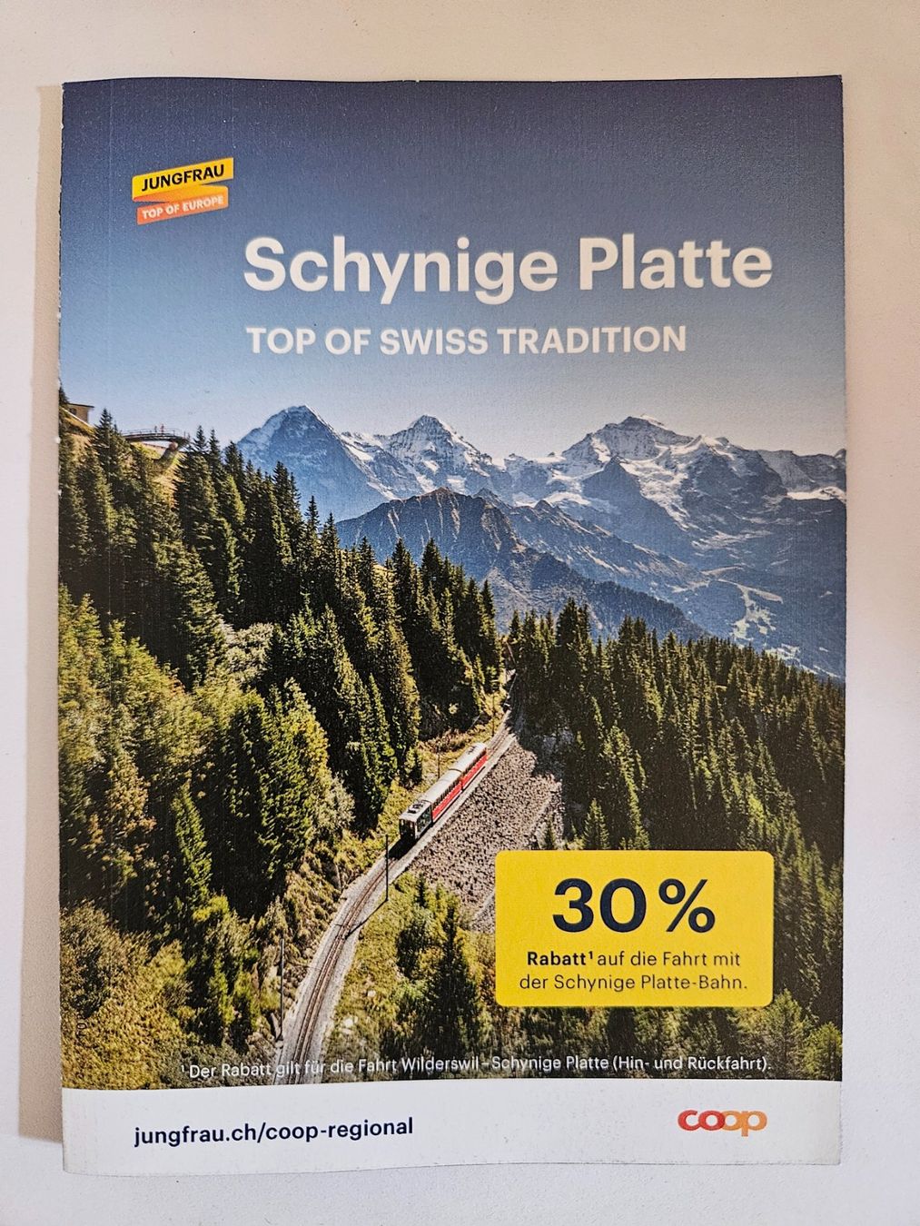 Buoni: Schynige Platte Gutschein 30% – Nuovo e nell'imballaggio originale da Worb venduto da jun_fj8w
