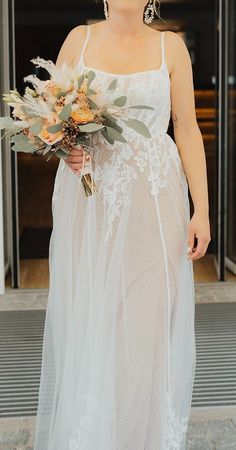 Secondhand Brautkleid All Who Wonder "North", Grösse 38-40