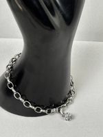 Bracelet en argent 925 avec breloque étincelante ✨