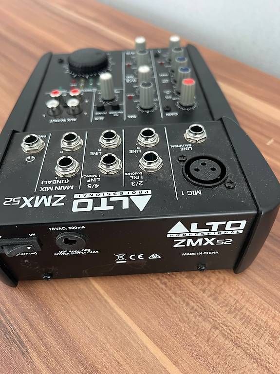 Console di mixaggio: Mixer ALTO ZMX – Usato da Engelberg venduto da Kale5 1
