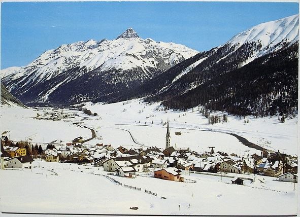 Cartoline postali: ZUOZ mit S-chanf – Usato da Jona venduto da philajona