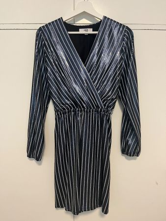 Short Dress with Sequins - Size M