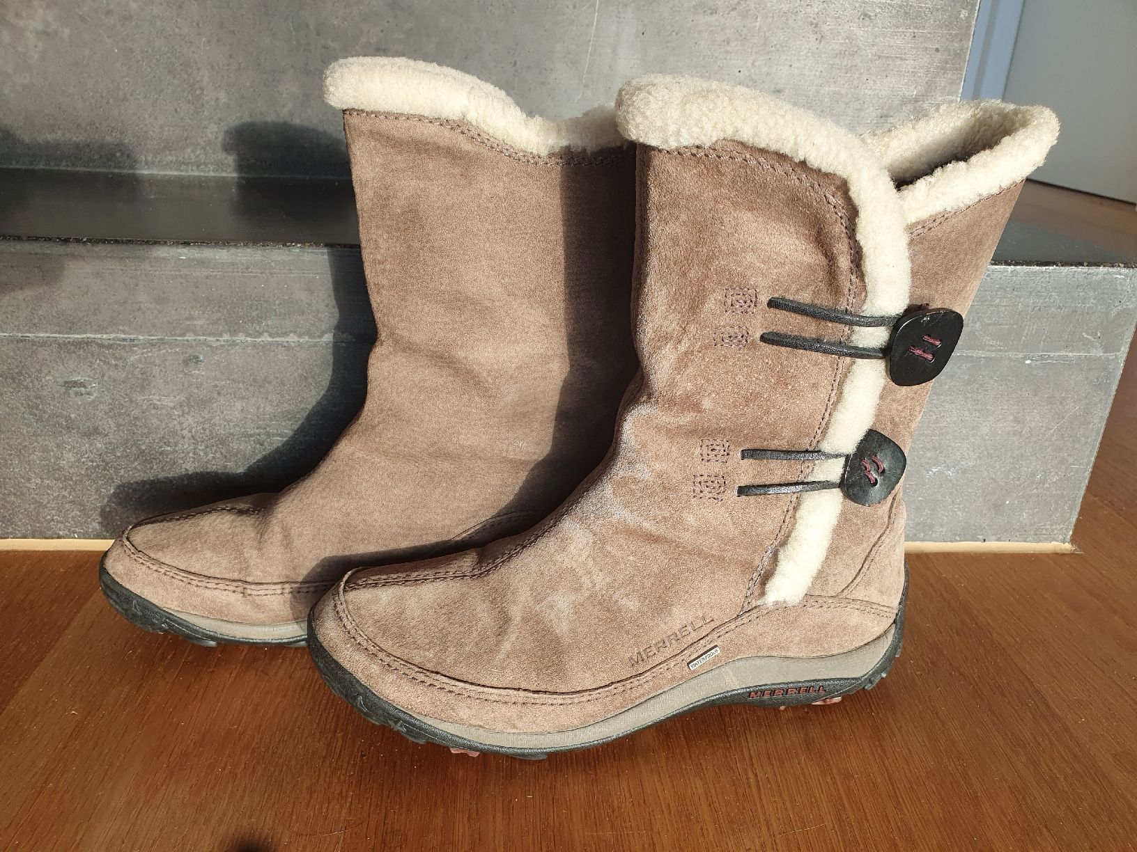 Merrell Scarpe da donna: Merrell Yarra Waterproof Winterstiefel Gr. 38.5 – Usato da Villars-sur-Glâne venduto da richardette 4