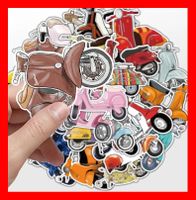 Vespa Piaggio Lambretta Roller Scooter 22 tlg Stickerset