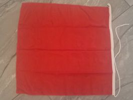 Rot Notflagge boot