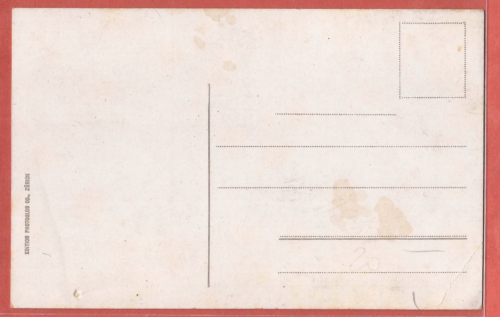 Ansichtskarten: Albis - Restaurant zur Windegg - ca. 1915 – Gebraucht aus Fislisbach von Porano 1