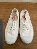 Weisse Cienta Sommerschuhe, 37 (aber eher 36), neuwertig