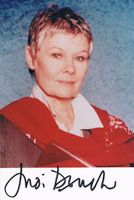 Judi Dench 1943- Autogramm signiert Foto 9x14cm
