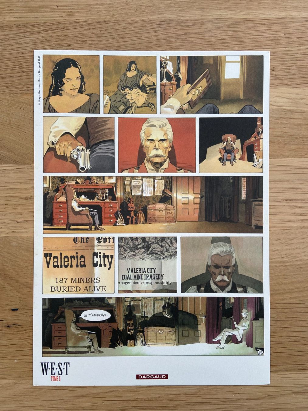 Fumetti: W.E.S.T / TOME 5 / PREMIERE EDITION + EX-LIBRIS – Usato da Corcelles-près-Payerne venduto da 1562Comics 1